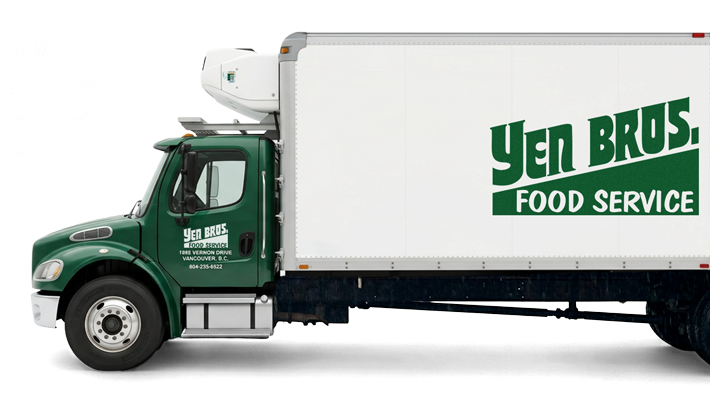 Reliable delivery across Lower Mainland with Yen Bros. Food Service. All your foodservice needs at delivered to your door!